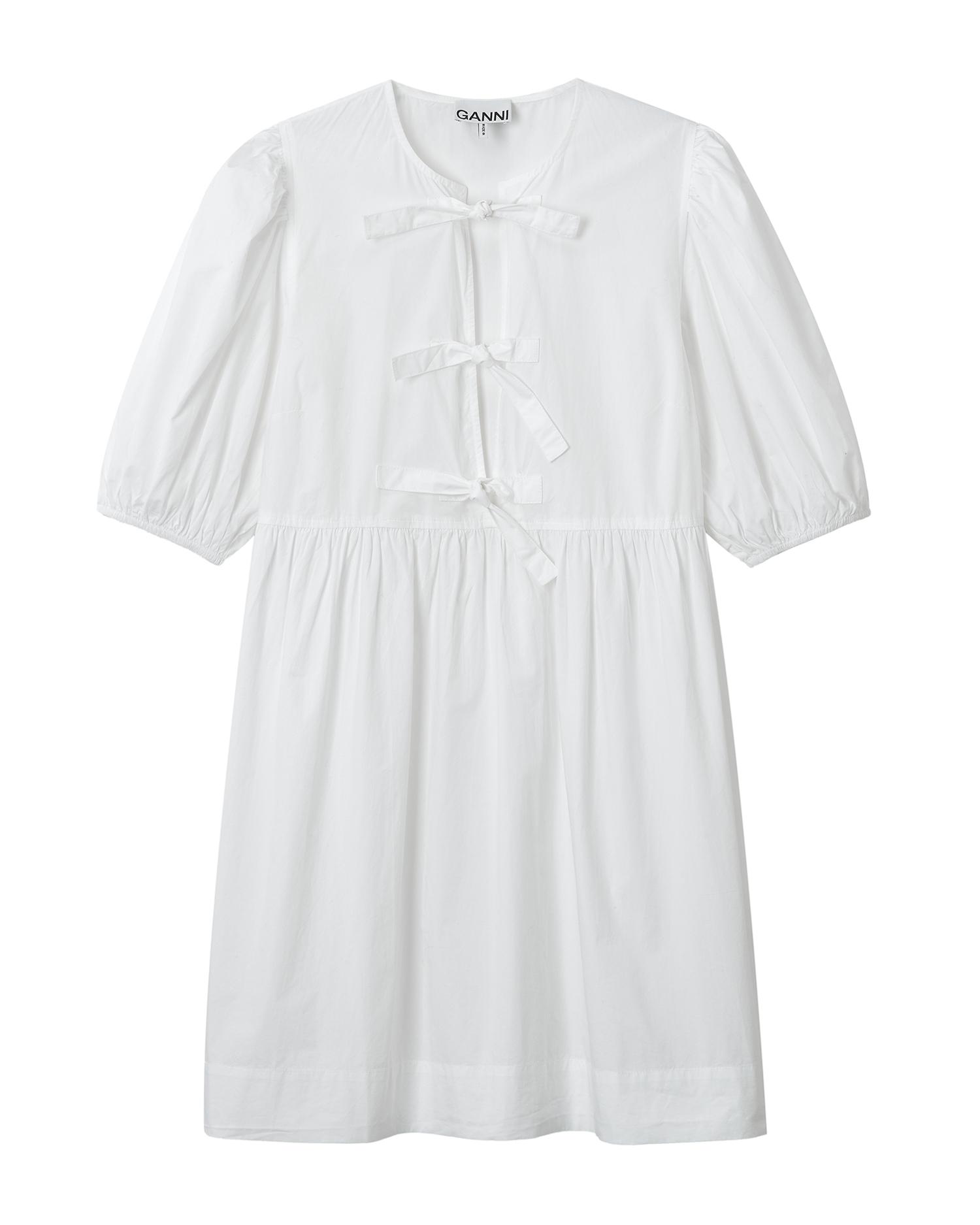 Bow-detail dress by GANNI