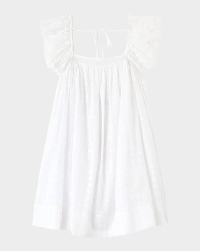 Broderie Anglaise Mini Dress by GANNI