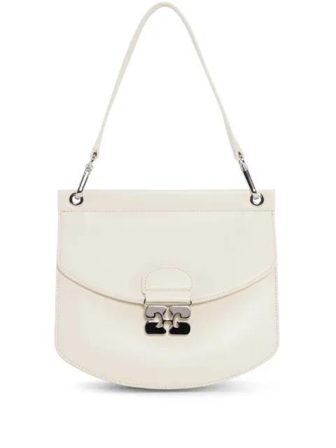 Butterfly-clasp crossbody bag by GANNI