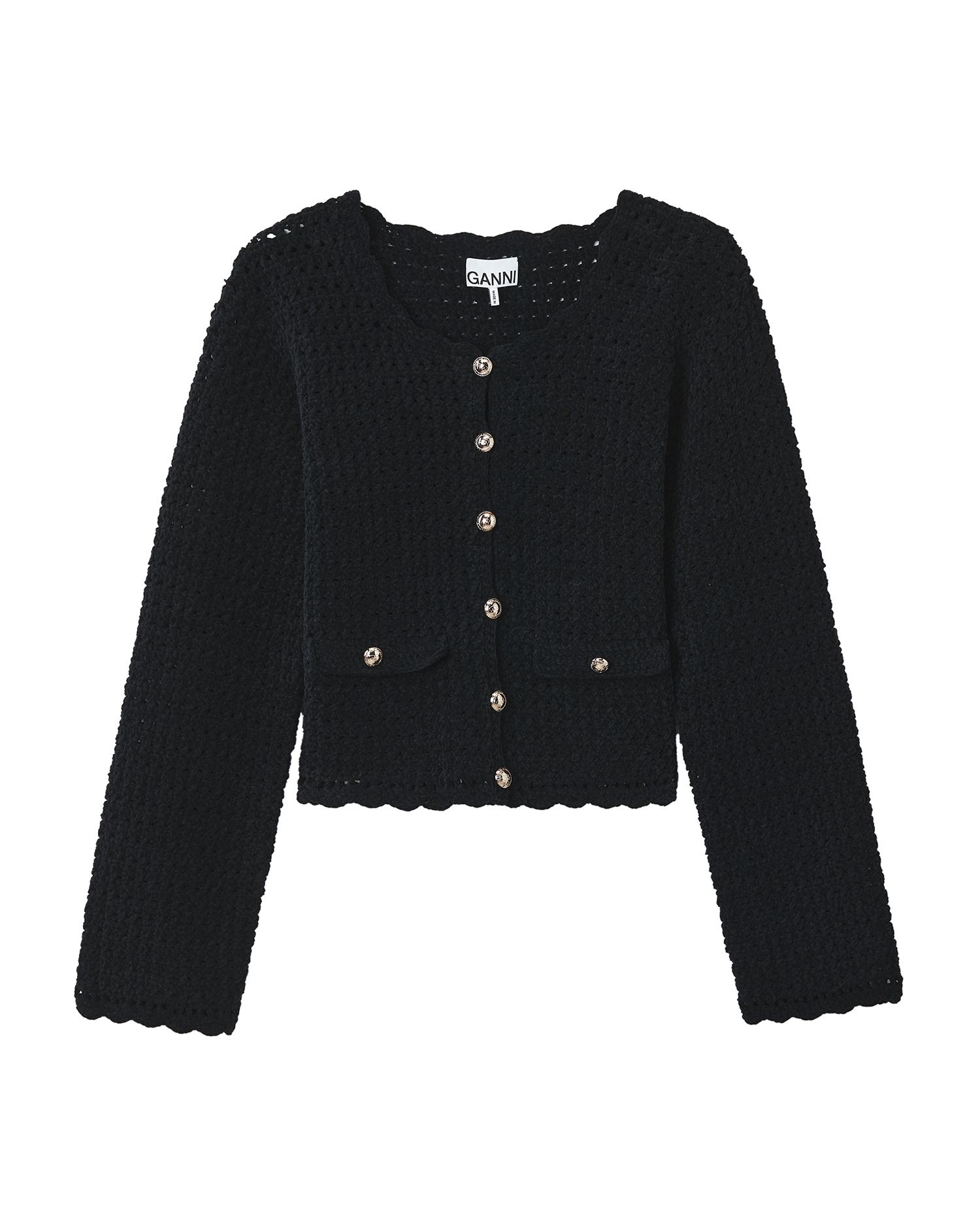 Crochet cardigan by GANNI