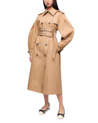 Double Belt Trench Coat by GANNI