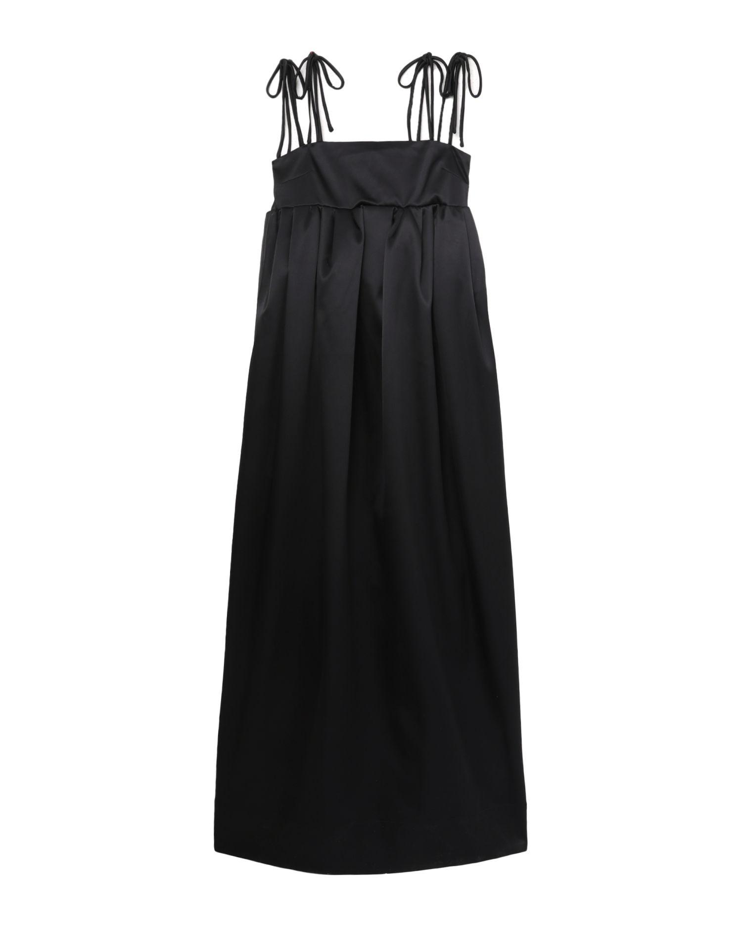 Double satin string dress by GANNI