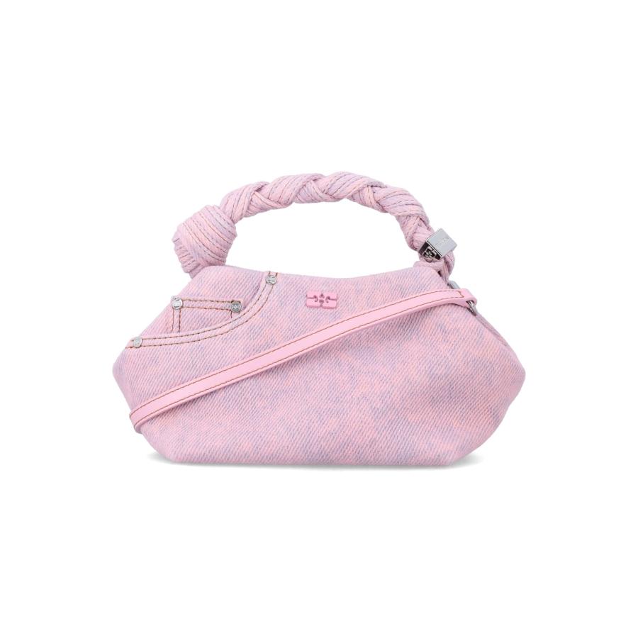 Ganni Denim Small Bou Bag by GANNI