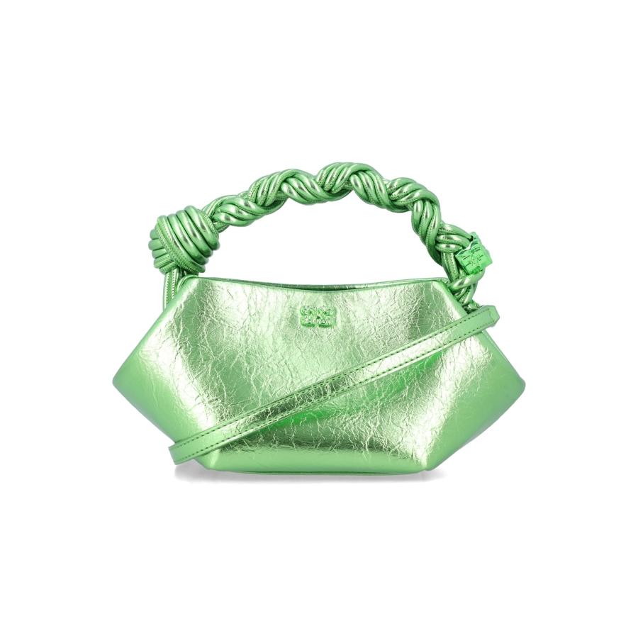 Ganni Metallic Mini Bou Bag by GANNI