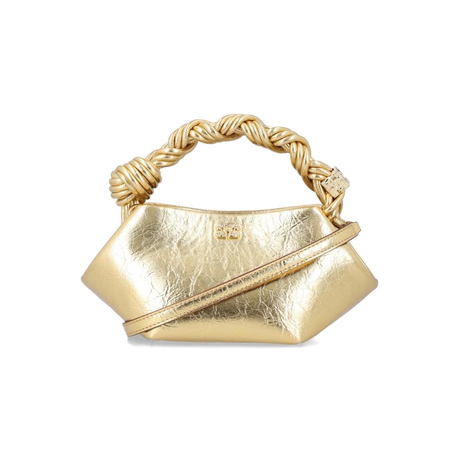 Ganni Metallic Mini Bou Bag by GANNI