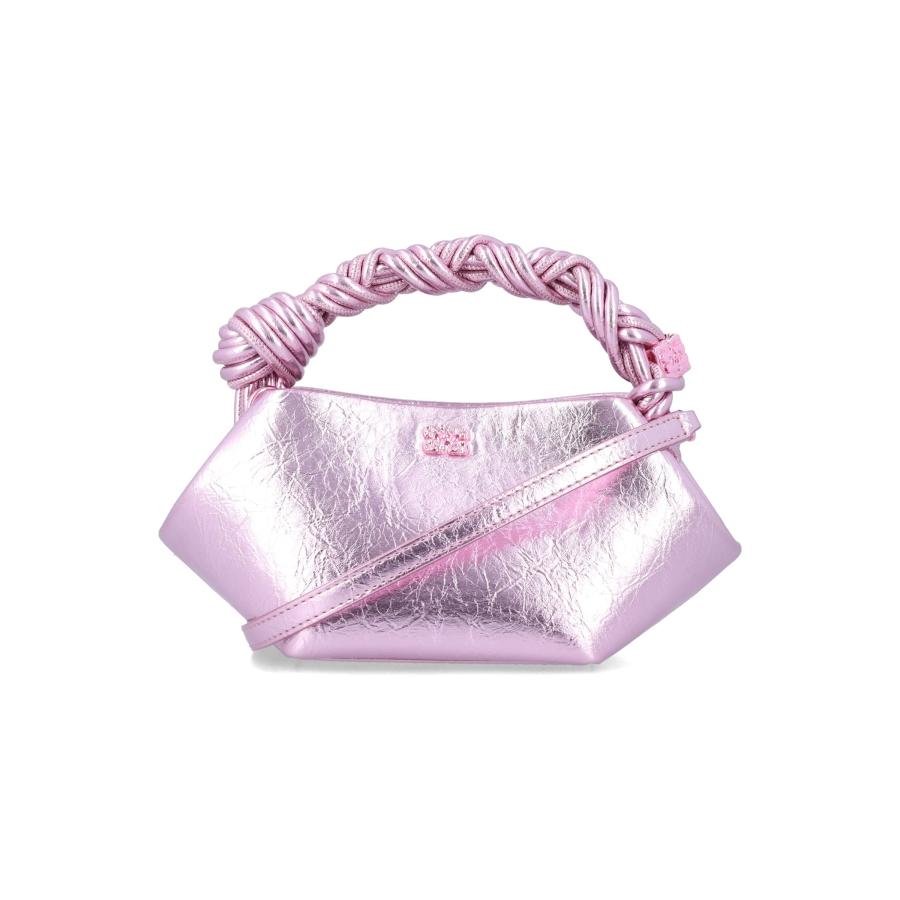 Ganni Metallic Mini Bou Bag by GANNI