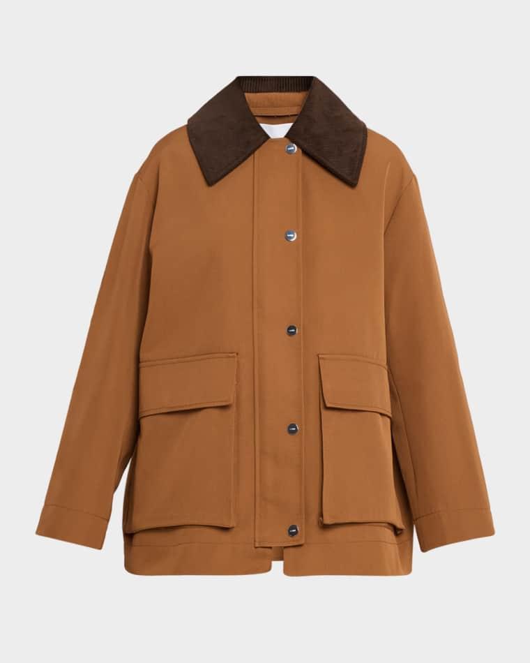 Heavy Twill Jacket by GANNI