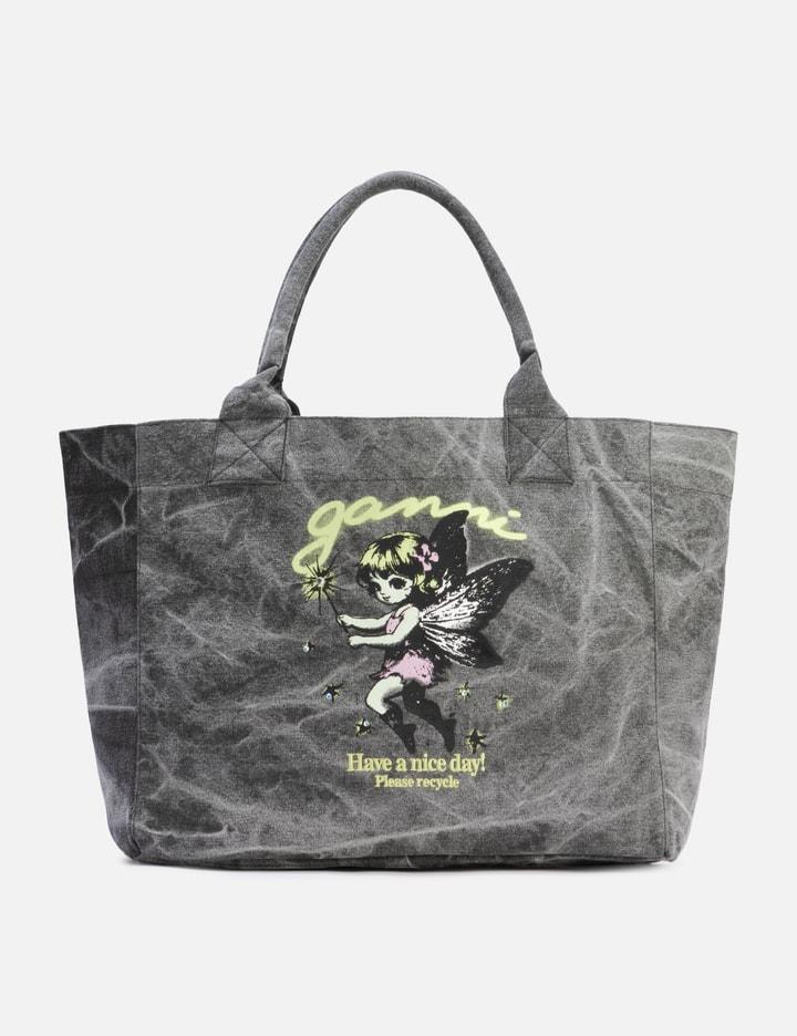 Medium Trapeze Shopper Fairy Print by GANNI