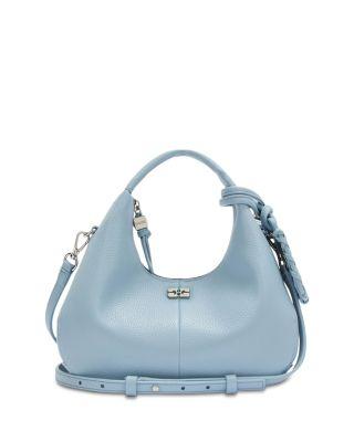 Mini Grained Hobo Bag by GANNI