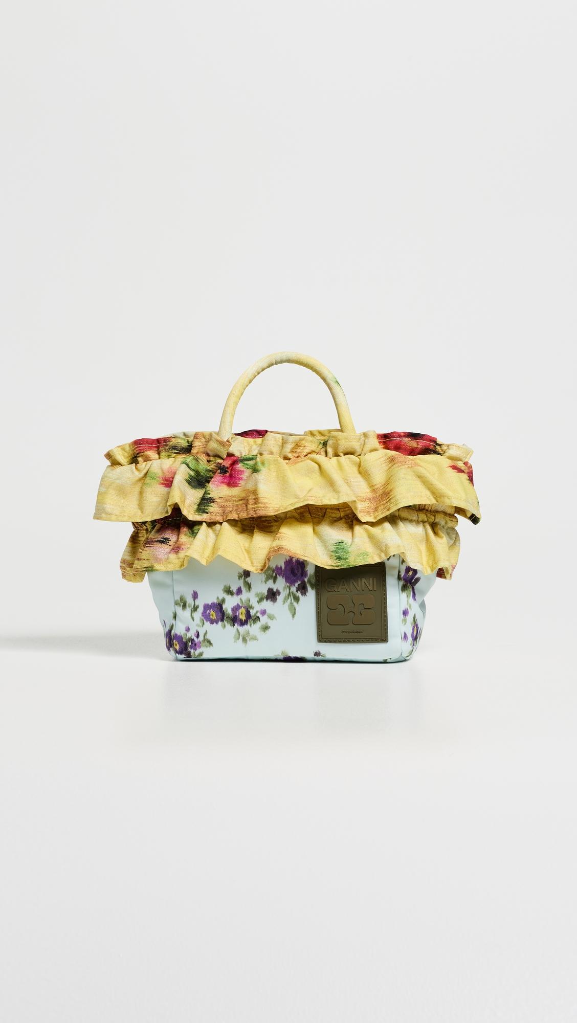 Mini Shopper Ruffle Bag by GANNI