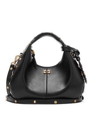 Mini Studded Hobo Bag by GANNI