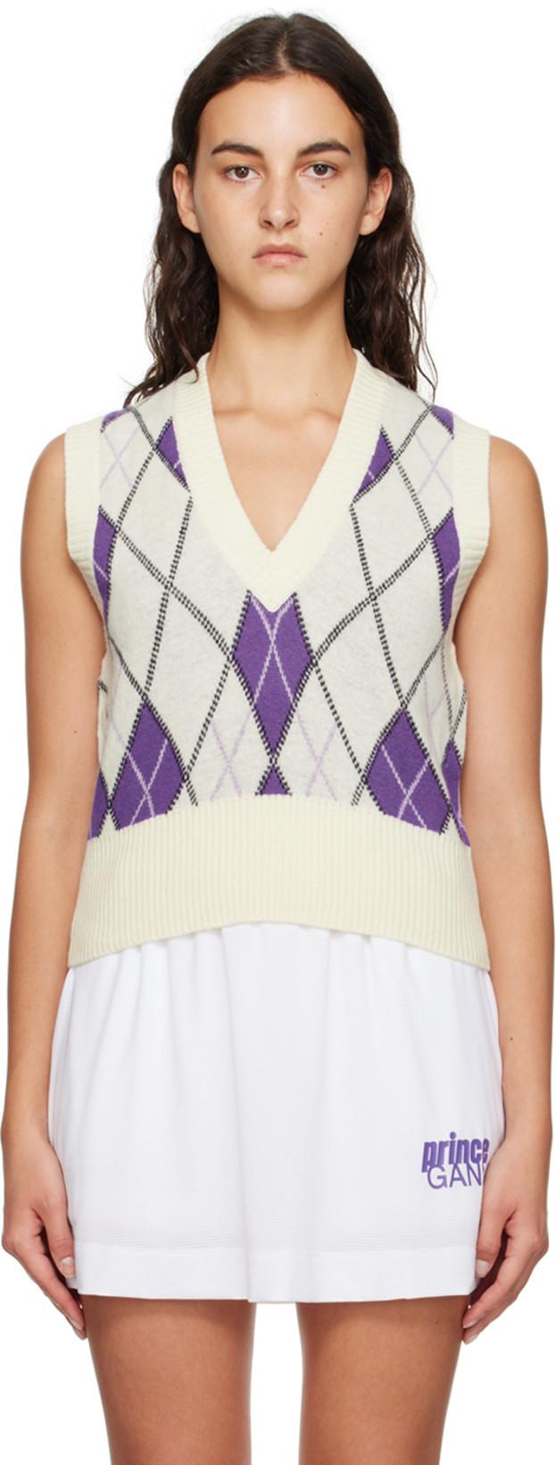 Off-White Prince Edition Harlequin Vest by GANNI