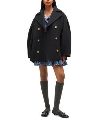 Oversized Peacoat by GANNI