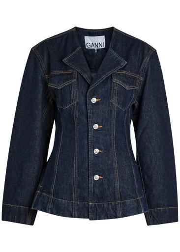Panelled denim jacket by GANNI