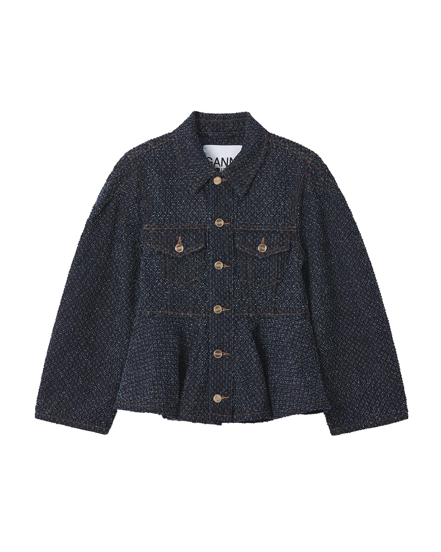 Peplum jacket by GANNI