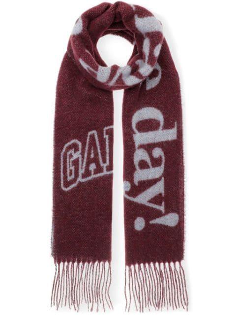 Please Recycle scarf by GANNI
