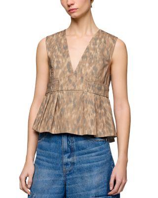 Printed Top by GANNI