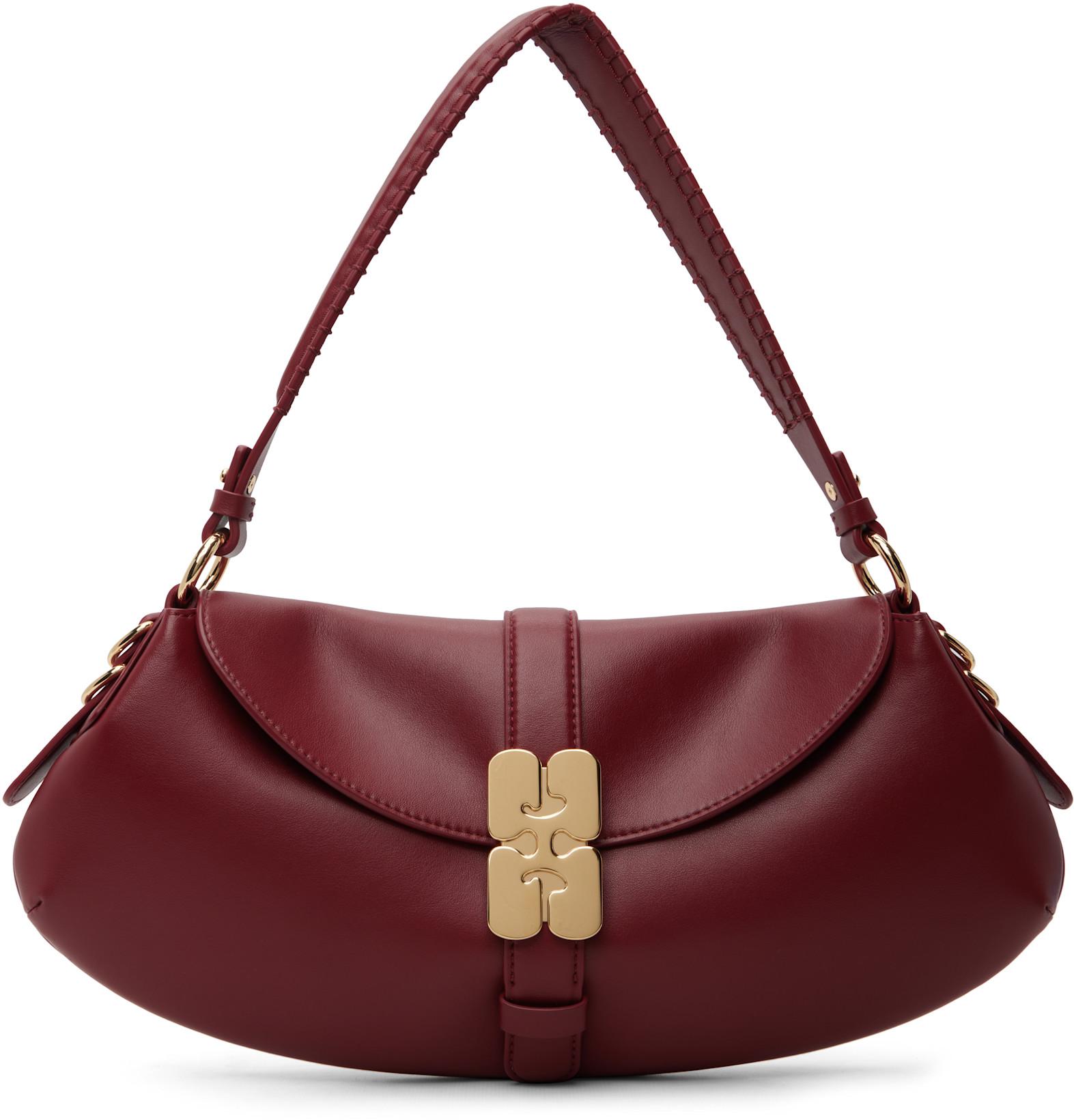 Red B-Kat Bag by GANNI