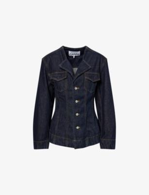 Rinse Denim Blazer by GANNI