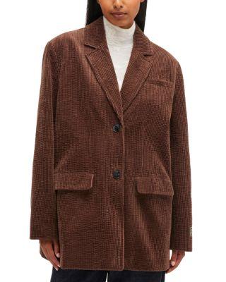 Seersucker Corduroy Jacket by GANNI