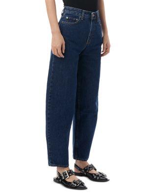 Stary Barrel Jeans in Dark Blue by GANNI
