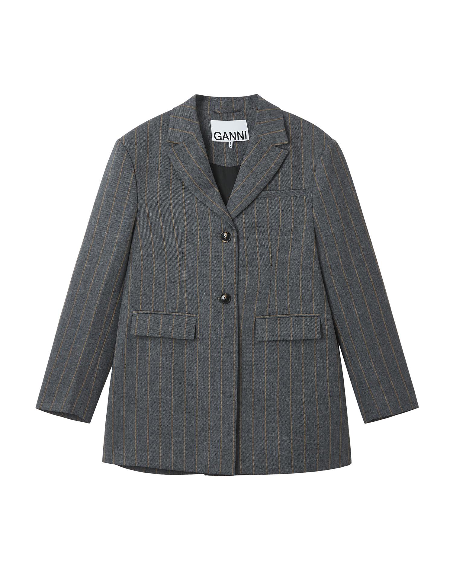 Striped blazer by GANNI