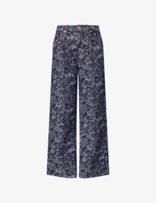 Tapestry Izey Denim Jeans by GANNI