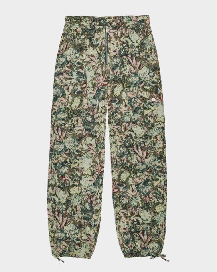 Tapestry Twill Cargo Pants by GANNI