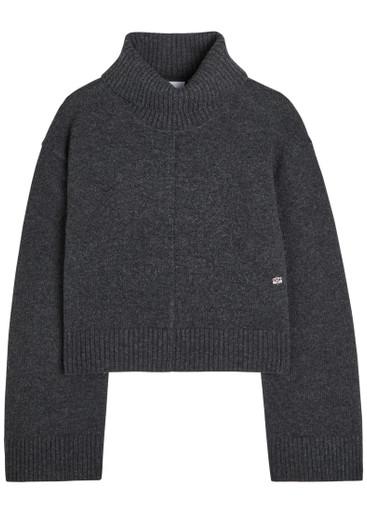 Turtle-neck wool jumper by GANNI