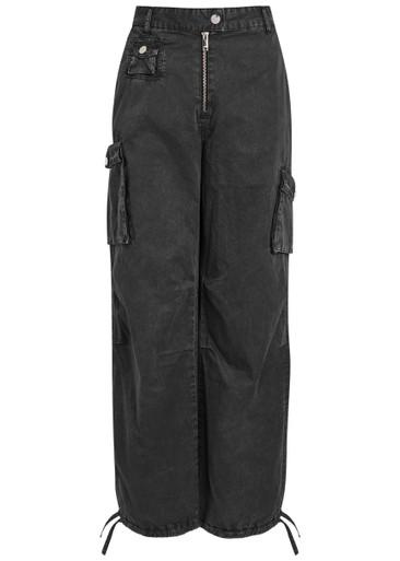 Washed cotton trousers by GANNI