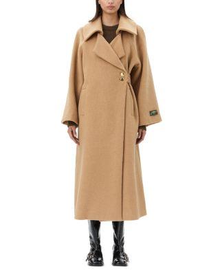 Wool Blend Coat by GANNI
