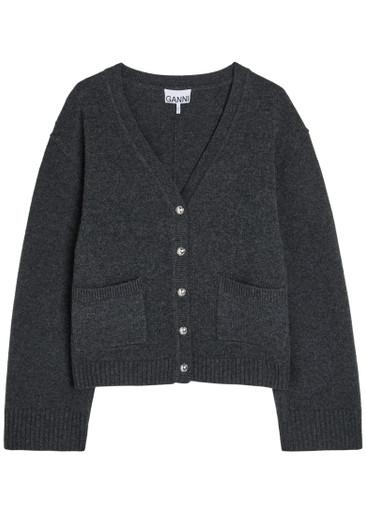 Wool cardigan by GANNI
