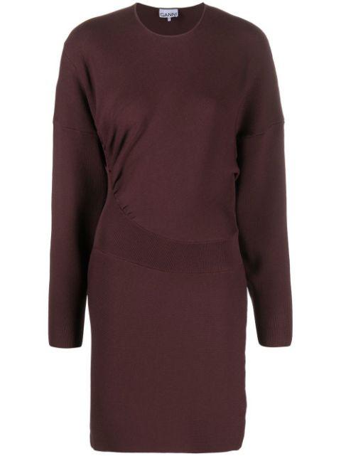 asymmetric mini dress by GANNI