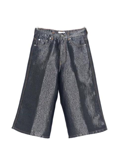 belt-loops shorts by GANNI