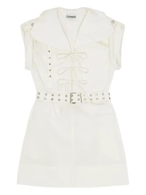 belted dress by GANNI