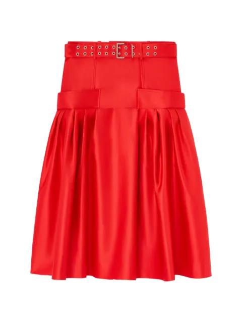 belted midi skirt by GANNI