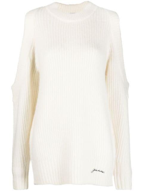 cold-shoulder jumper by GANNI