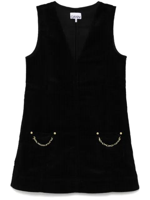 corduroy mini dress by GANNI