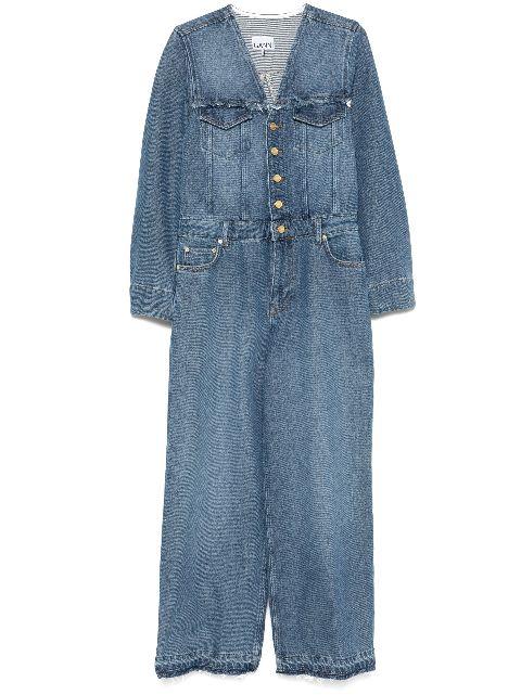 denim jumpsuit by GANNI