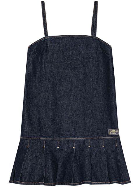 denim mini dress by GANNI