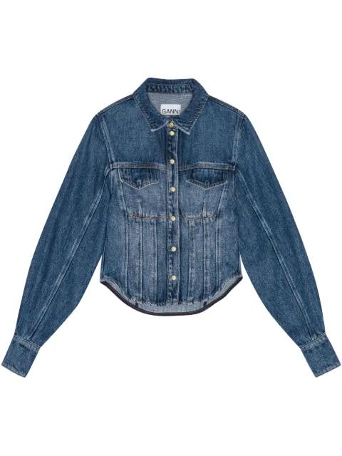 denim shirt by GANNI