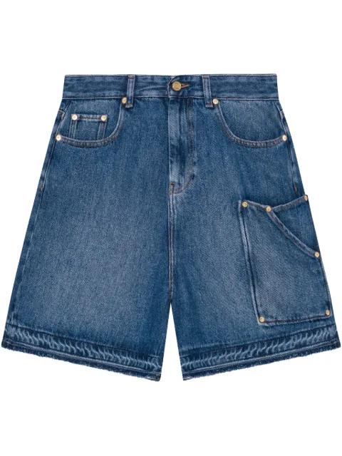 denim shorts by GANNI
