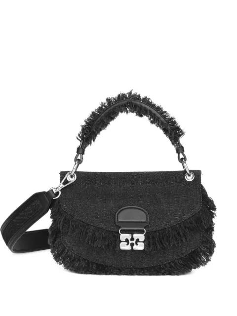 denim tote bag by GANNI