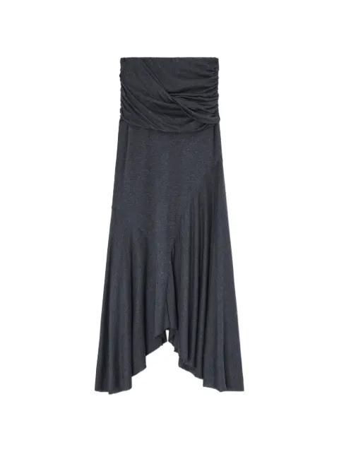 draped maxi skirt by GANNI
