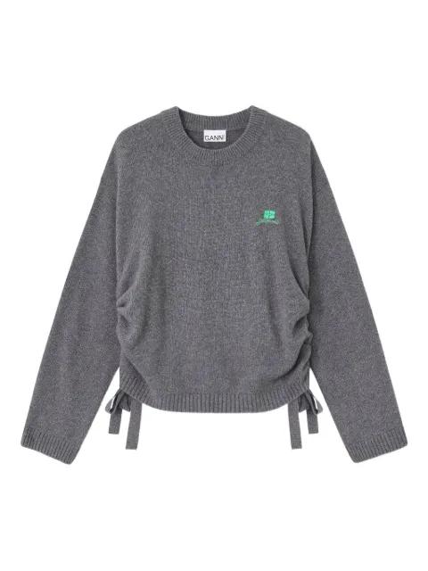 drawstring sweater by GANNI
