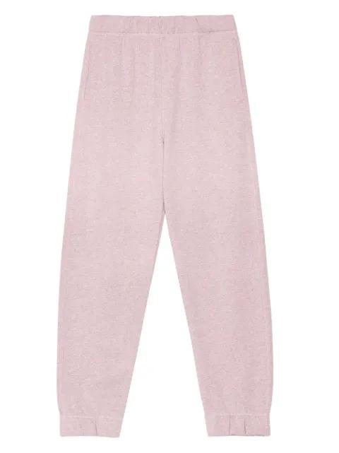 elastic-cuff cotton trousers by GANNI