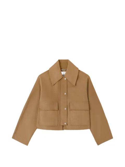 flap-pocket jacket by GANNI