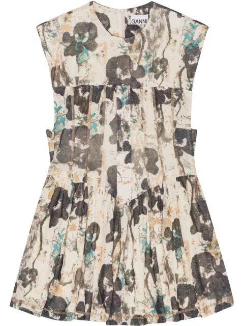 floral-print dress by GANNI