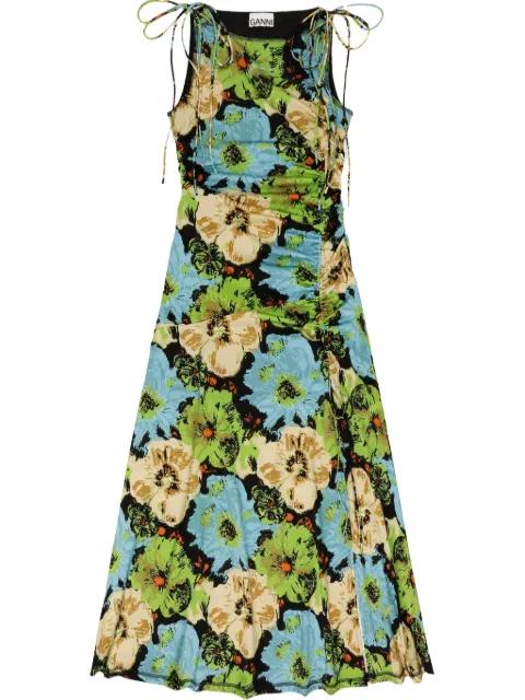 floral-print dress by GANNI