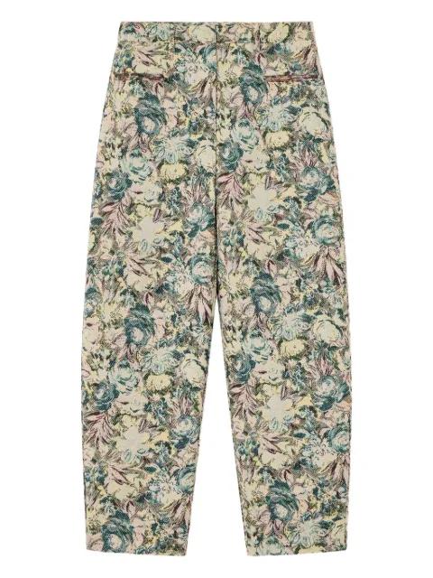 floral trousers by GANNI